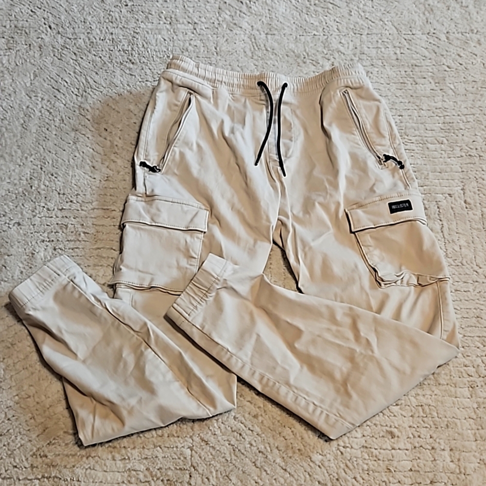 Mens Hollister Cargo Joggers